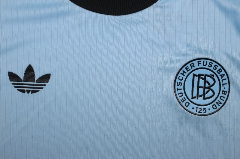 AAA Quality Germany 125th Anniversary Goalkeeper Blue Soccer Jersey