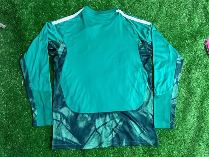 AAA Quality Germany 2026 World Cup Goalkeeper Green Long Sleeve Soccer Jersey