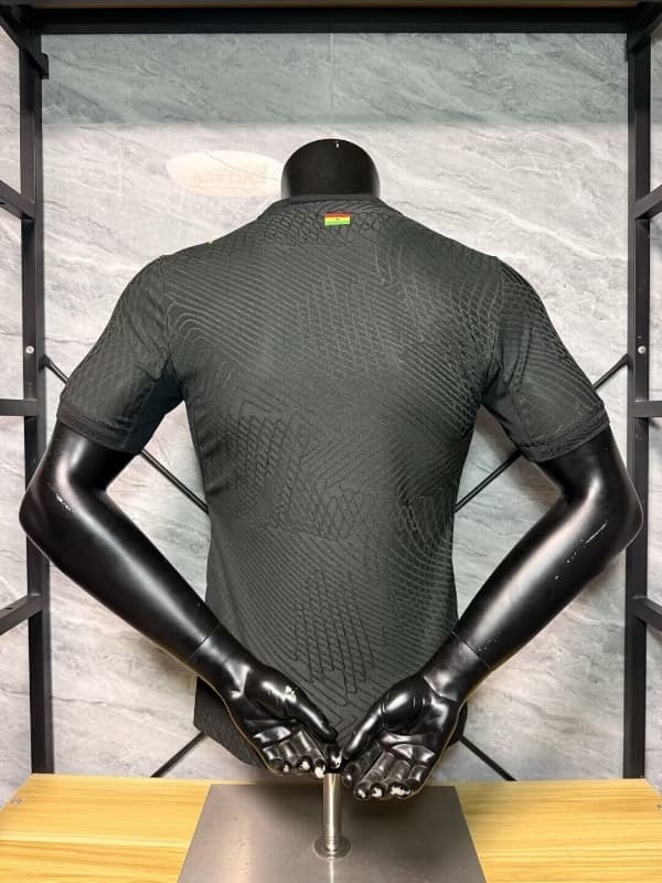 AAA Quality Ghana 2026 Goalkeeper Black Soccer Jersey (Player)