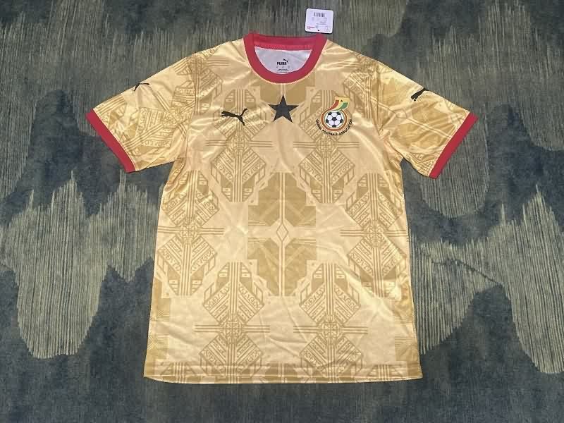 AAA Quality Ghana 2026 Gold Soccer Jersey