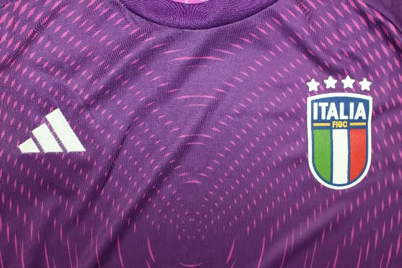 AAA Quality Italy 2025 Goalkeeper Purple Soccer Jersey
