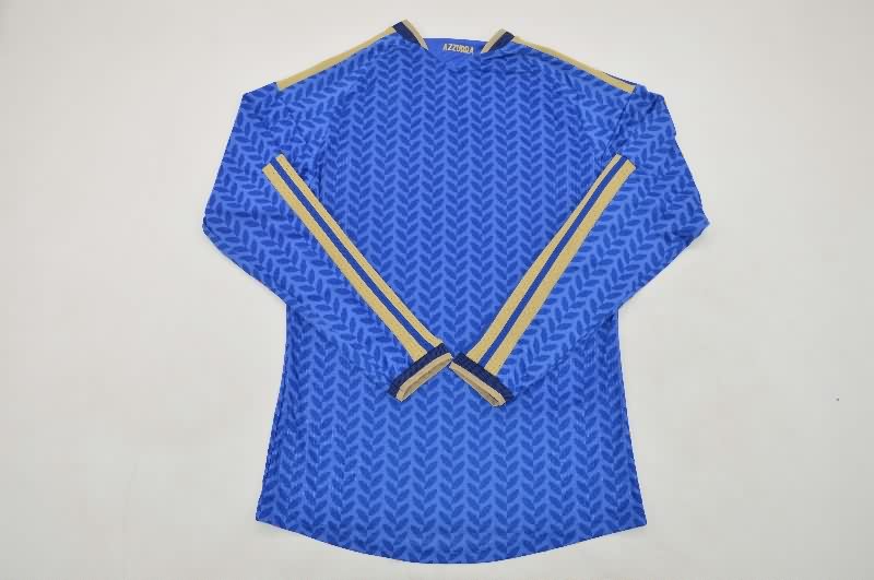 AAA Quality Italy 2026 Home Long Sleeve Soccer Jersey (Player)