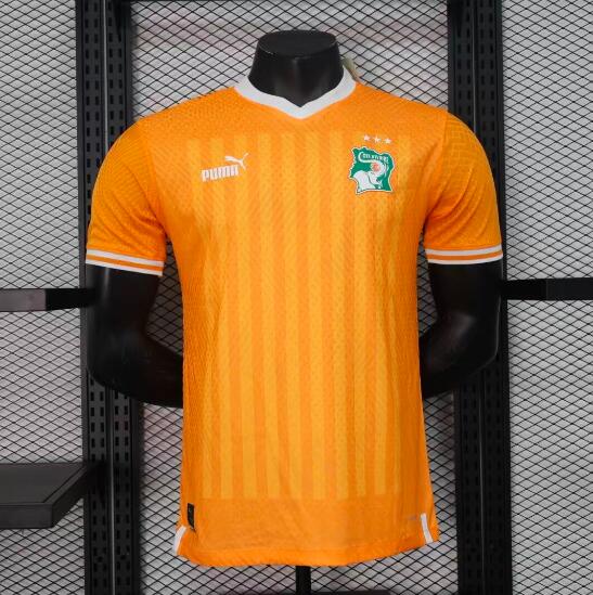 Ivory Soccer Jersey Home (Player) 2023/24