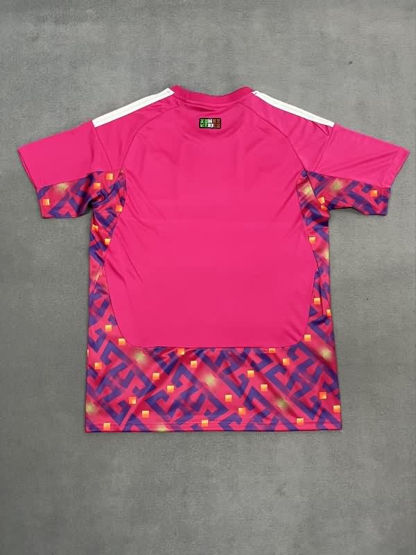 AAA Quality Mexico 2025 Goalkeeper Pink Soccer Jersey