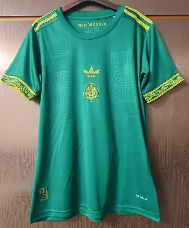 AAA Quality Mexico 2025 Gold Cup Green Soccer Jersey