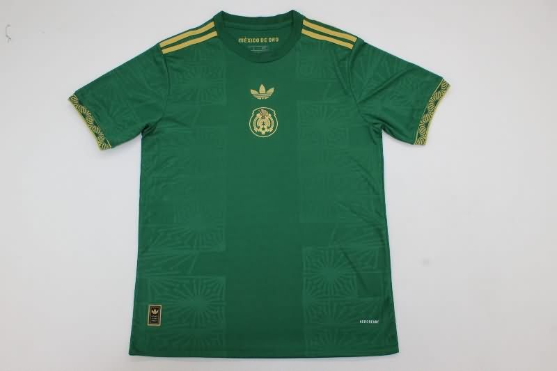 AAA Quality Mexico 2025 Gold Cup Green Soccer Jersey (Player)