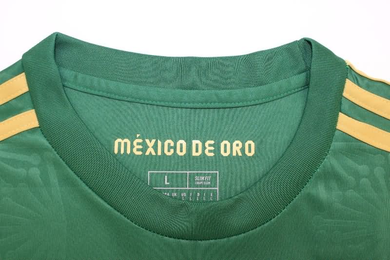 AAA Quality Mexico 2025 Gold Cup Green Soccer Jersey (Player)