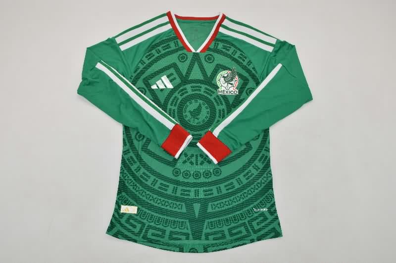 AAA Quality Mexico 2026 World Cup Home Long Sleeve Soccer Jersey (Player) AAA Quality Mexico 2026 World Cup Home Long Sleeve Soccer Jersey (Player)
