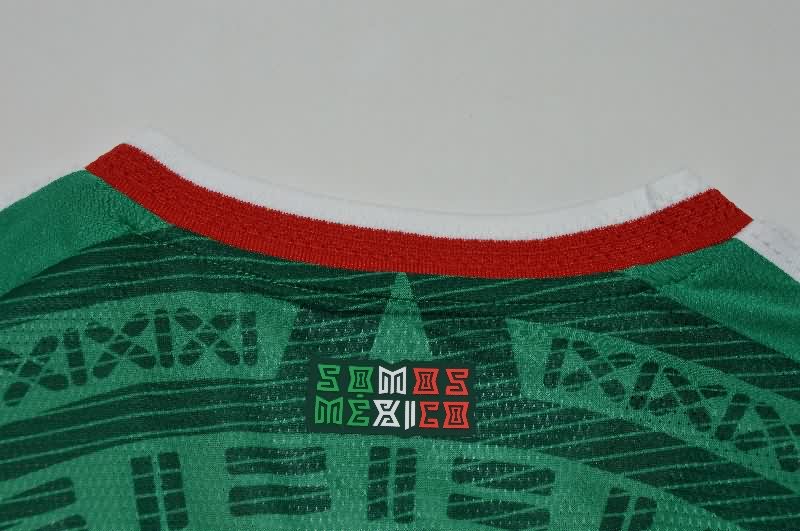 AAA Quality Mexico 2026 World Cup Home Long Sleeve Soccer Jersey (Player)