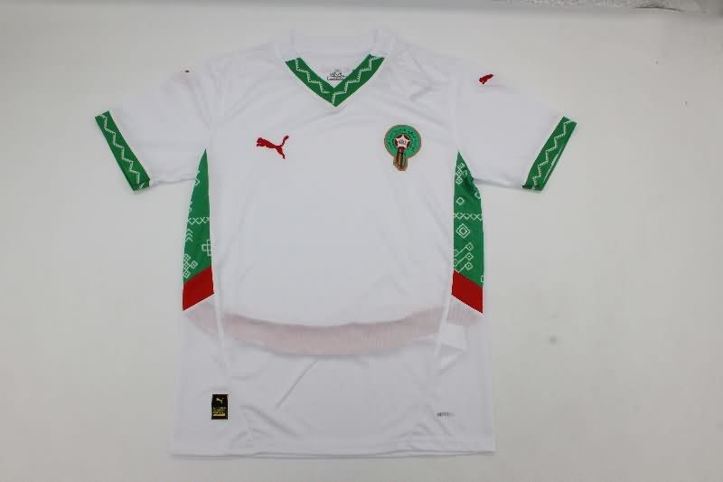 Morocco Soccer Jersey Away Replica 2025