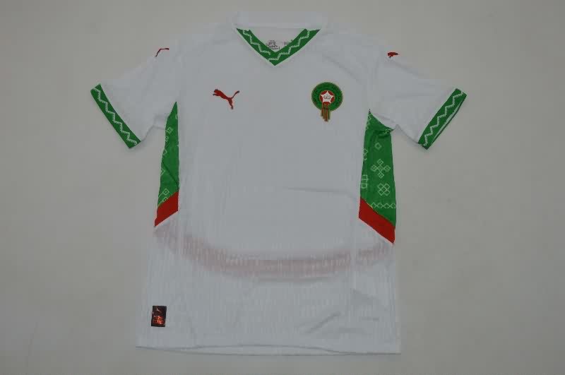 Morocco Soccer Jersey Away (Player) 2025