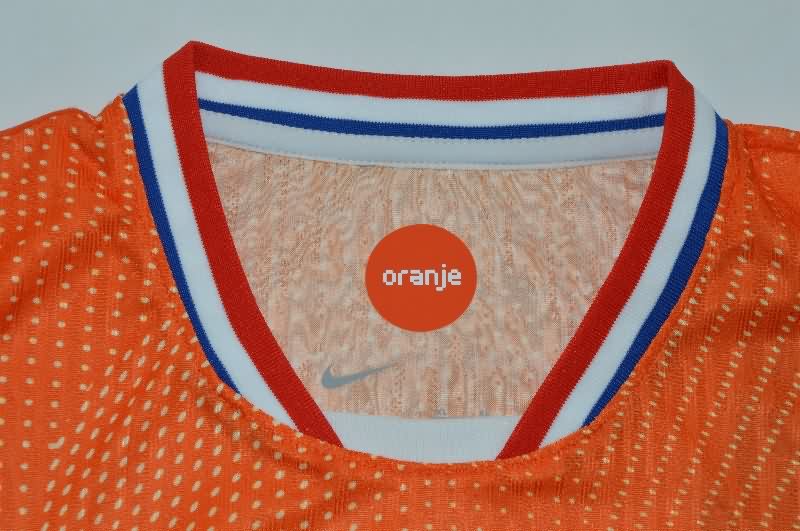 AAA Quality Netherlands 2025 Home Soccer Jersey (Player)