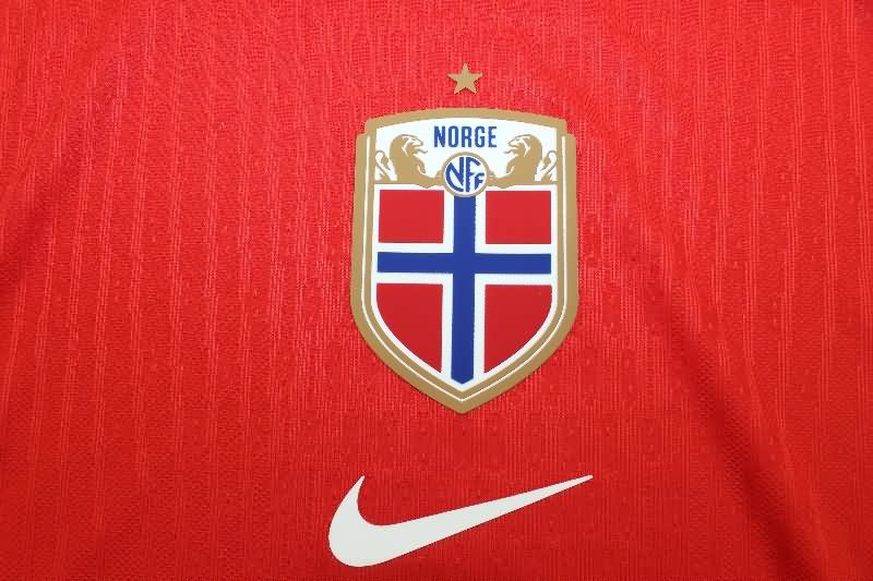 AAA Quality Norway 2025 Home Soccer Jersey (Player)
