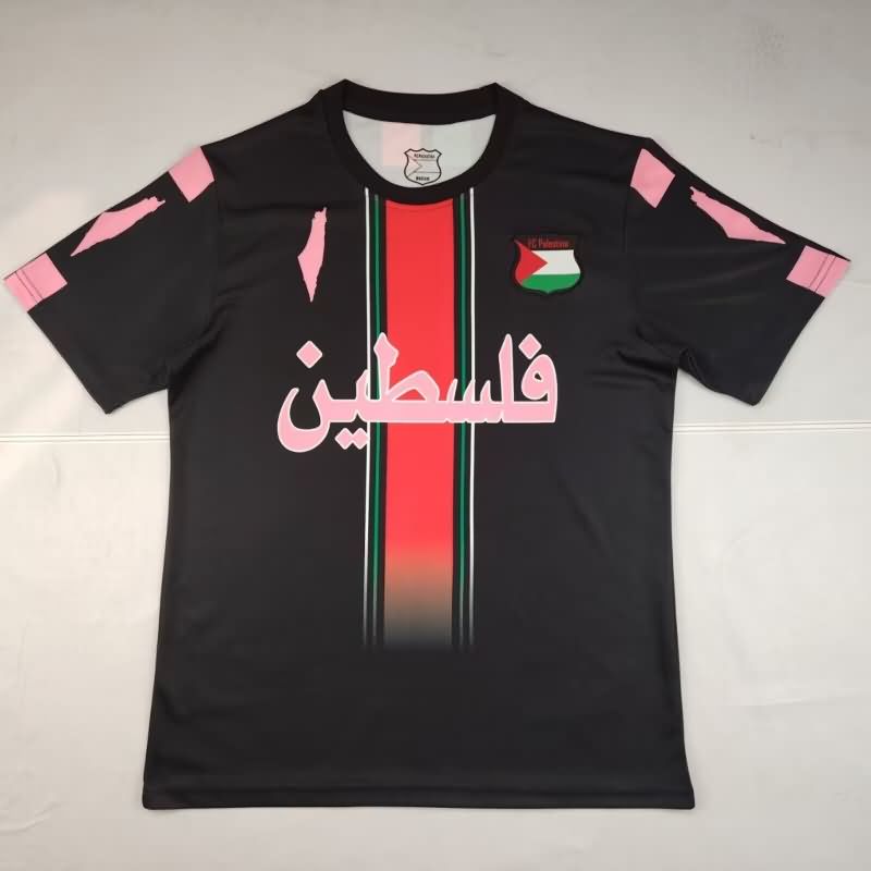 AAA Quality Palestine 2025 Black Soccer Jersey