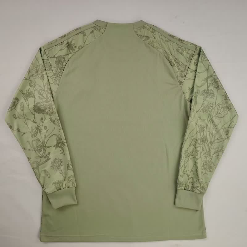 AAA Quality Palestine 2026 Light Green Long Sleeve Soccer Jersey