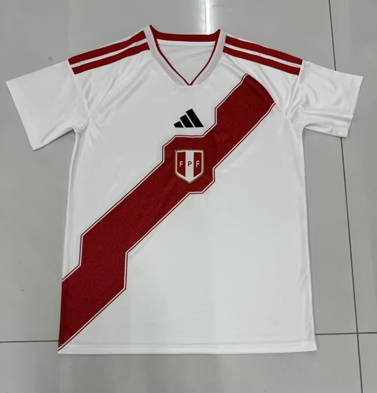 AAA Quality Peru 2026 Home Soccer Jersey