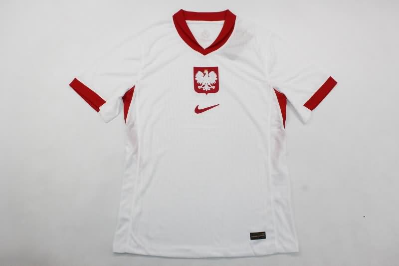 Poland Soccer Jersey Home (Player) 2024 Poland Soccer Jersey Home (Player) 2024