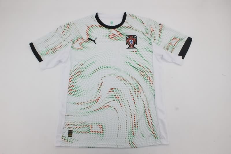 Portugal Soccer Jersey Away Replica 2025