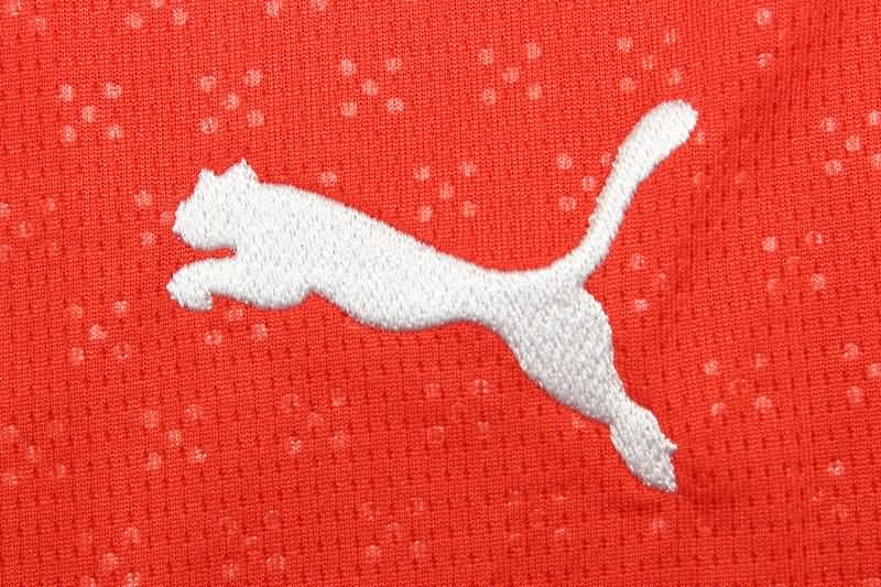 AAA Quality Portugal 2025 Home Long Sleeve Soccer Jersey