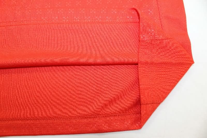 AAA Quality Portugal 2025 Home Long Sleeve Soccer Jersey