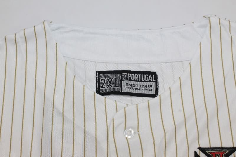 AAA Quality Portugal 2025 White Baseball Jersey