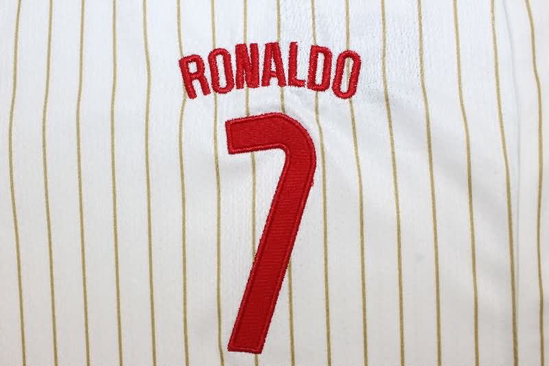 AAA Quality Portugal 2025 White Baseball Jersey