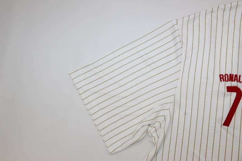 AAA Quality Portugal 2025 White Baseball Jersey