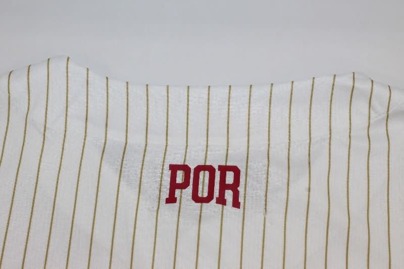AAA Quality Portugal 2025 White Baseball Jersey