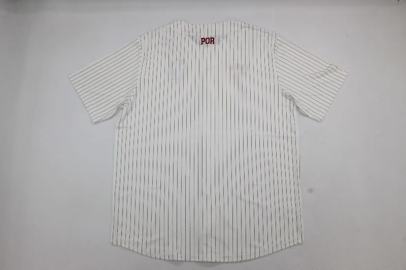 AAA Quality Portugal 2025 White Baseball Jersey