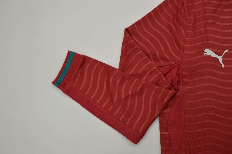 AAA Quality Portugal 2026 World Cup Home Long Sleeve Soccer Jersey