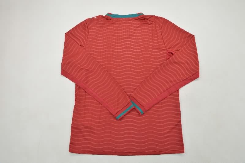 AAA Quality Portugal 2026 World Cup Home Long Sleeve Soccer Jersey