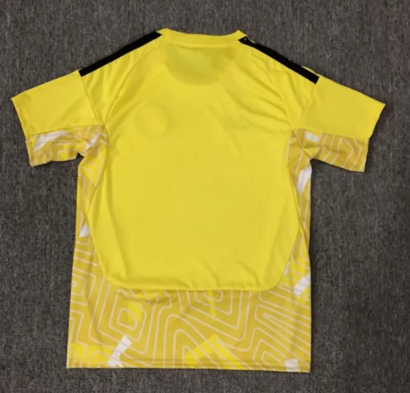 AAA Quality Scotland 2026 Goalkeeper Yellow Soccer Jersey