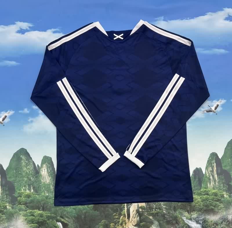 AAA Quality Scotland 2026 Home Long Sleeve Soccer Jersey