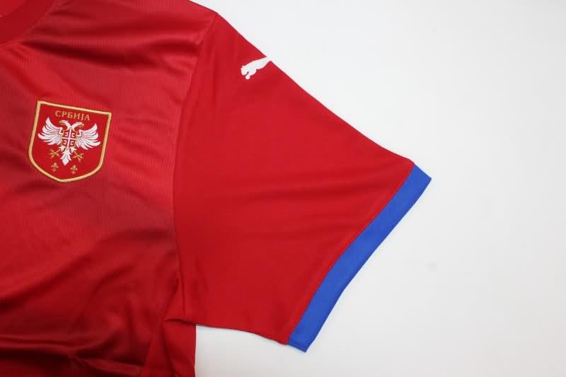 Serbia Soccer Jersey Home Replica 2024