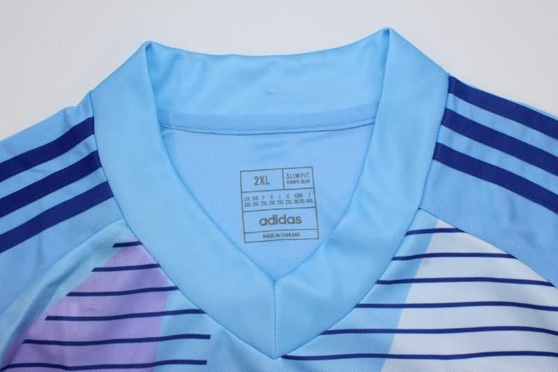 Spain Soccer Jersey Goalkeeper Blue Replica 2024