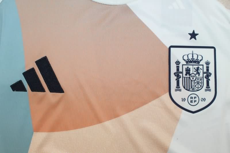 AAA Quality Spain 2025 Female EURO Away Soccer Jersey