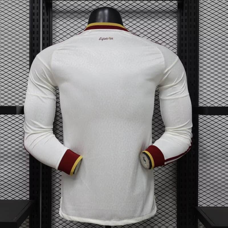 AAA Quality Spain 2026 World Cup Away Long Sleeve Soccer Jersey (Player)