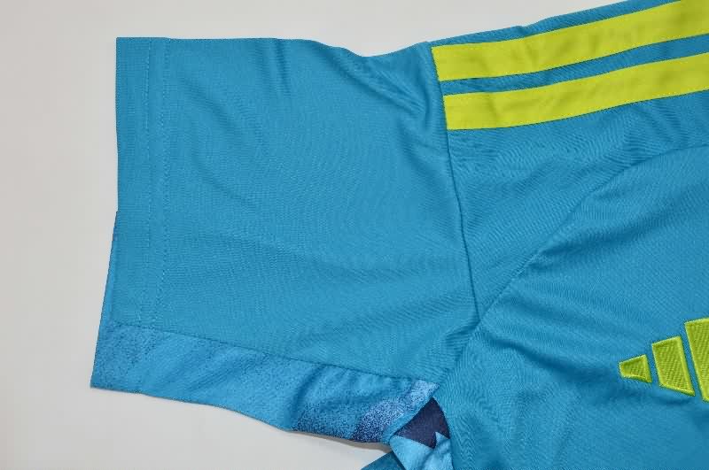 AAA Quality Spain 2026 World Cup Goalkeeper Blue Soccer Jersey