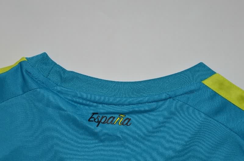 AAA Quality Spain 2026 World Cup Goalkeeper Blue Soccer Jersey