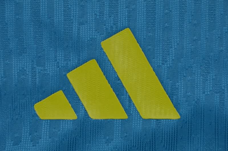 AAA Quality Spain 2026 World Cup Goalkeeper Blue Soccer Jersey (Player)