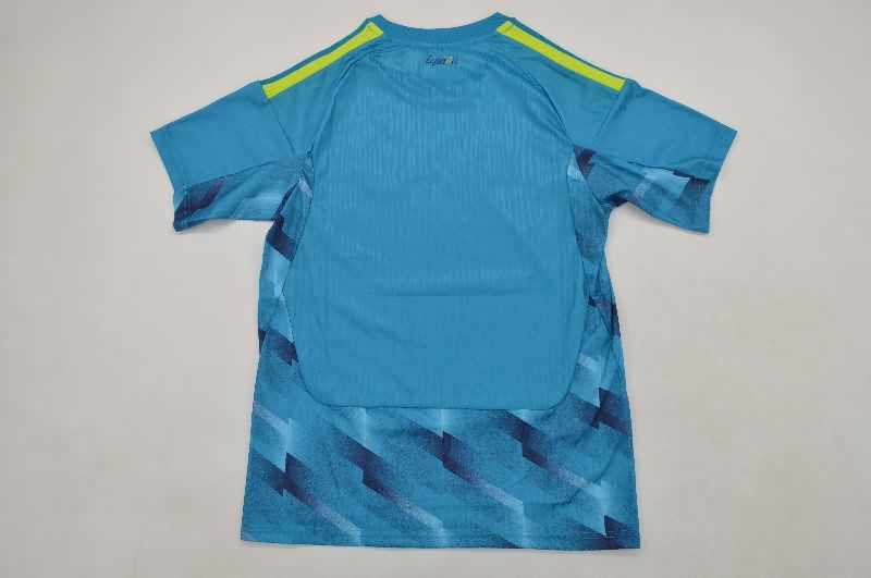 AAA Quality Spain 2026 World Cup Goalkeeper Blue Soccer Jersey (Player)