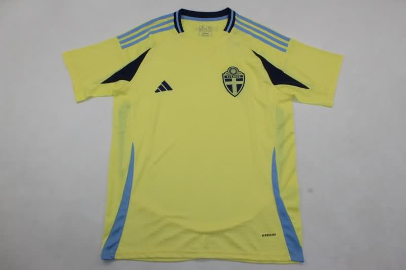 Sweden Soccer Jersey Home Replica 2024 Sweden Soccer Jersey Home Replica 2024