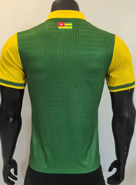 AAA Quality Togo 2025 Green Soccer Jersey (Player)