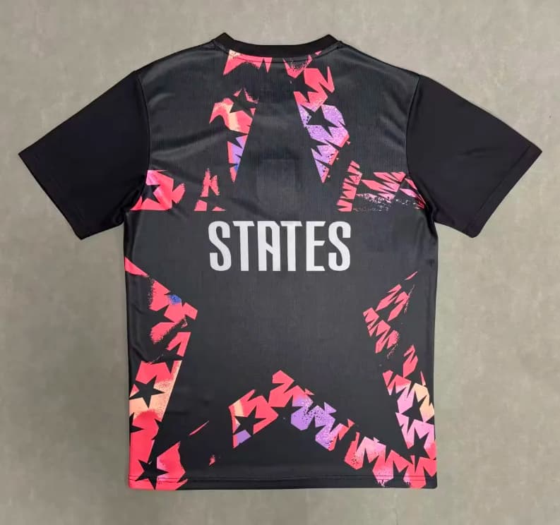 AAA Quality USA 2026 Goalkeeper Black Soccer Jersey