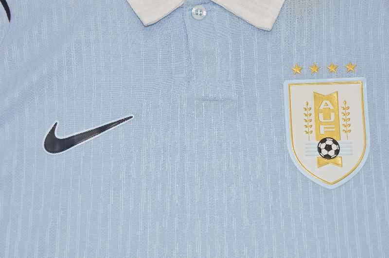 AAA Quality Uruguay 2026 World Cup Home Soccer Jersey (Player)