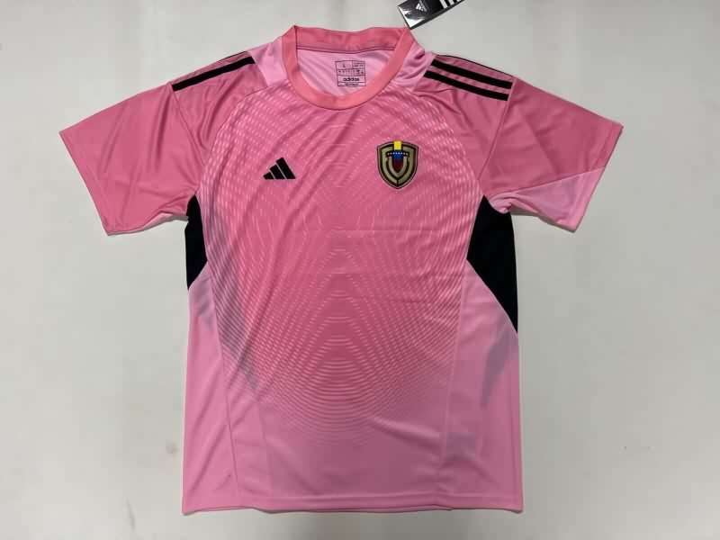 AAA Quality Venezuela 25/26 Goalkeeper Pink Soccer Jersey