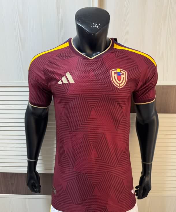 AAA Quality Venezuela 2026 Home Soccer Jersey (Player)