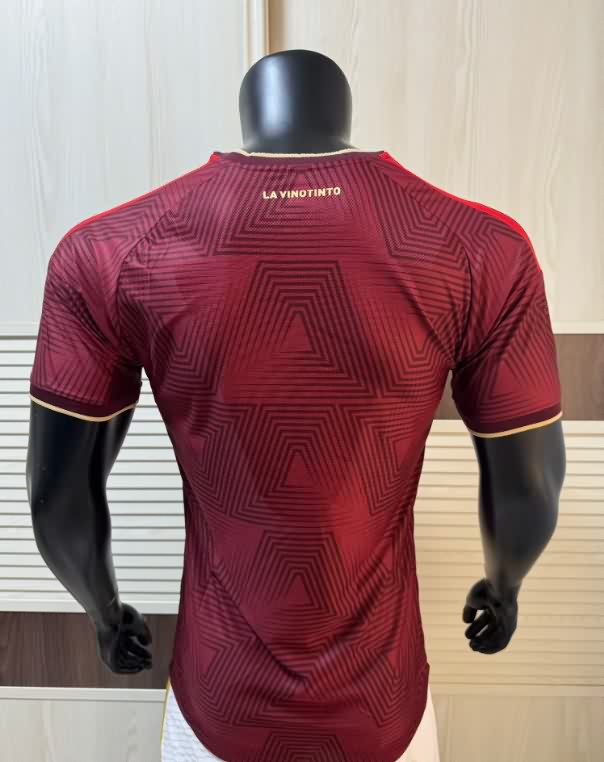 AAA Quality Venezuela 2026 Home Soccer Jersey (Player)