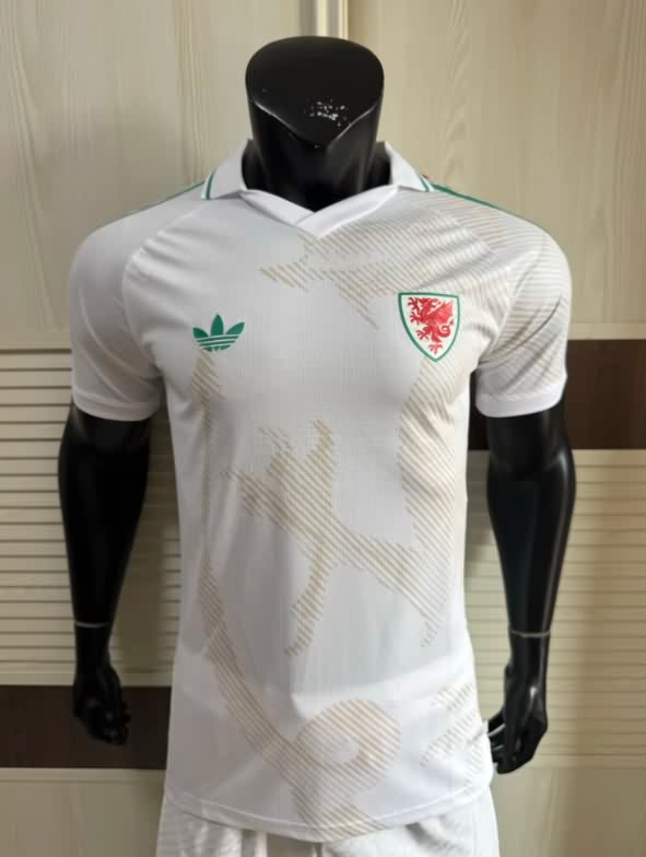 AAA Quality Wales 2026 Away Soccer Jersey (Player)