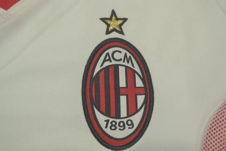 AC Milan Soccer Jersey Away Final Retro Replica 2002/03